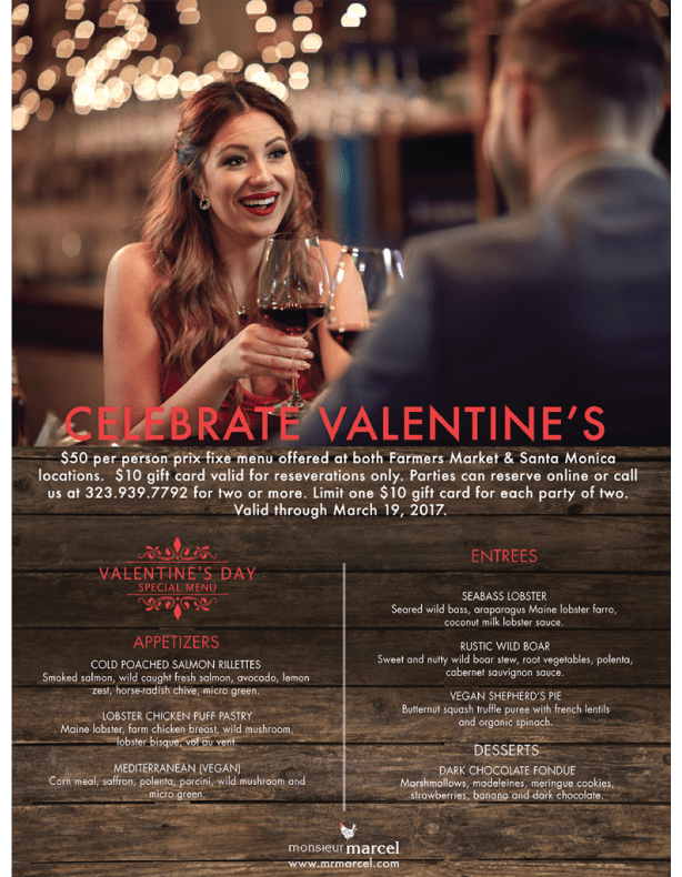 Restaurant Poster for Vday