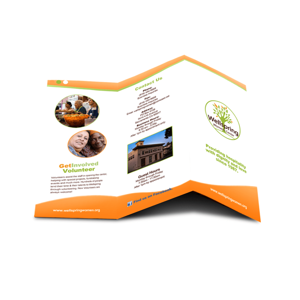 Three -fold Brochure Wellspring